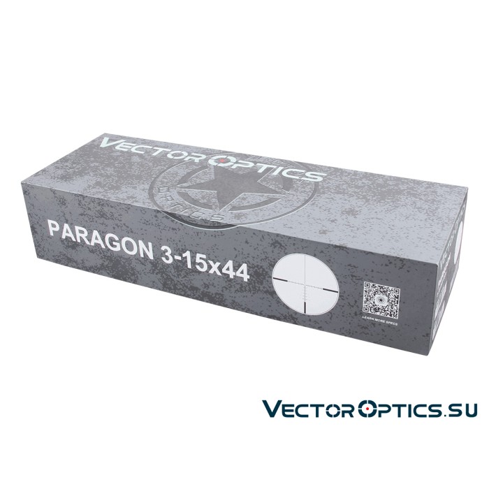 Оптический прицел Vector Optics Paragon 3-15x44 Tactical SFP кольца 25,4мм