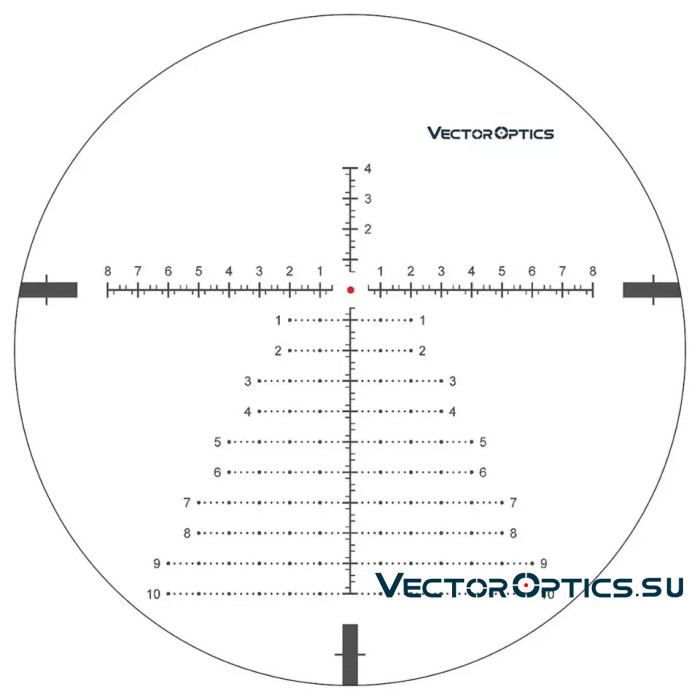 Оптический прицел Vector Optics Continental 34mm X6 5-30x56 FFP Zero Stop кольца 34 мм