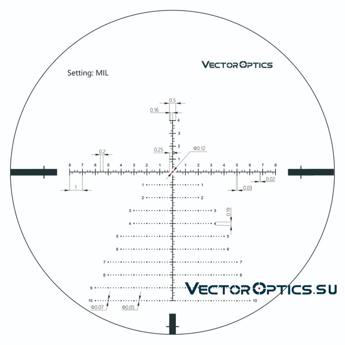 Оптический прицел Vector Optics Continental 34mm X6 5-30x56 FFP Zero Stop кольца 34 мм