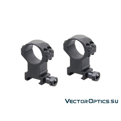 Кольца Vector Optics D26мм средние H=19,3mm  (XASR-2502P)
