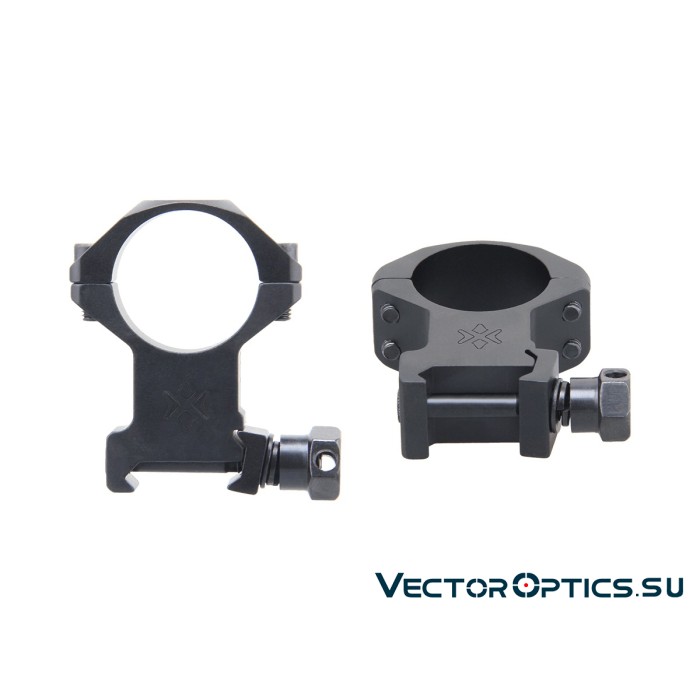 Кольца Vector Optics D26мм средние H=19,3mm  (XASR-2502P)