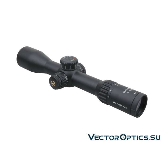 Оптический прицел Vector Optics Continental 34mm X6 3-18x50 FFP Zero Stop кольца 34 мм