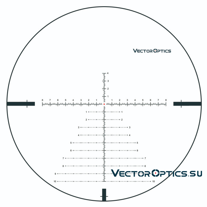 Сетка VCT-34 FFP MRAD (SCFF-28)