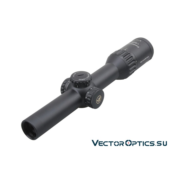 Оптический прицел Vector Optics Continental Tactical X6 1-6x24 SFP кольца 30 мм