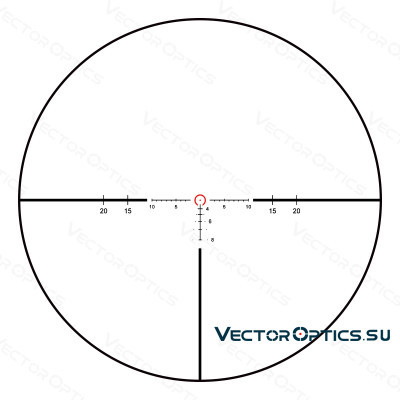 Оптический прицел Vector Optics Continental Tactical X6 1-6x24 SFP кольца 30 мм