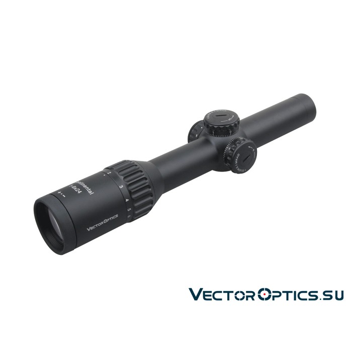 Оптический прицел Vector Optics Continental Tactical X6 1-6x24 SFP кольца 30 мм