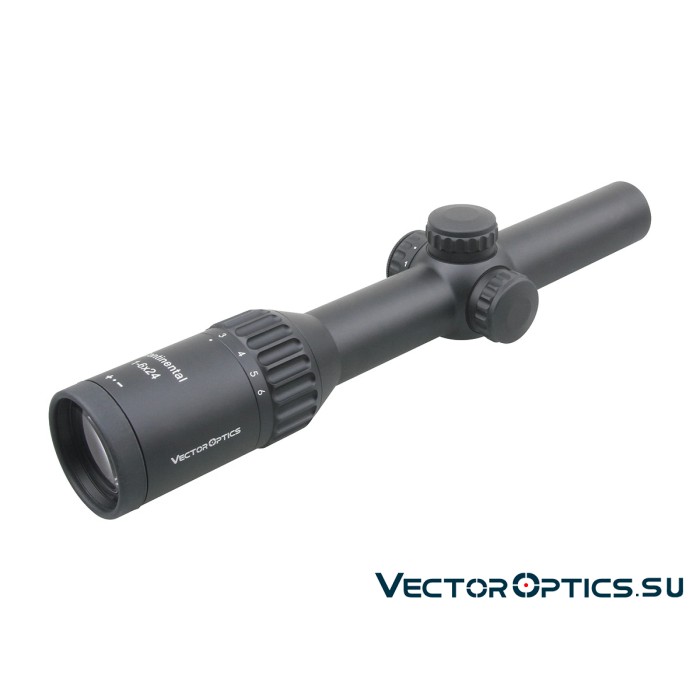 Оптический прицел Vector Optics Continental Hunting X6 1-6x24 SFP кольца 30 мм