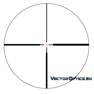 Оптический прицел Vector Optics Continental Hunting X6 1-6x24 SFP кольца 30 мм