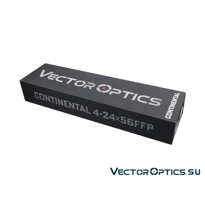 Оптический прицел Vector Optics Continental 34mm X6 4-24x56 FFP Zero Stop кольца 34 мм