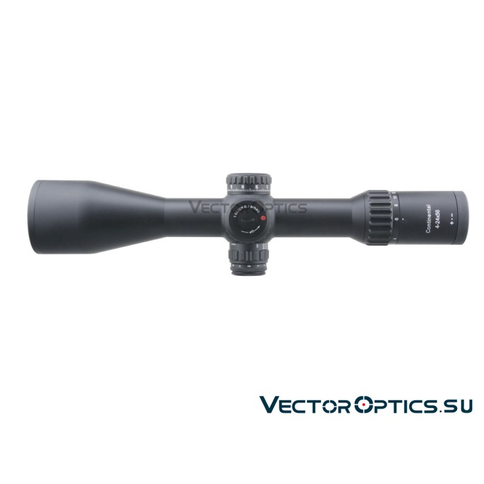 Оптический прицел Vector Optics Continental 34mm X6 4-24x56 FFP Zero Stop кольца 34 мм