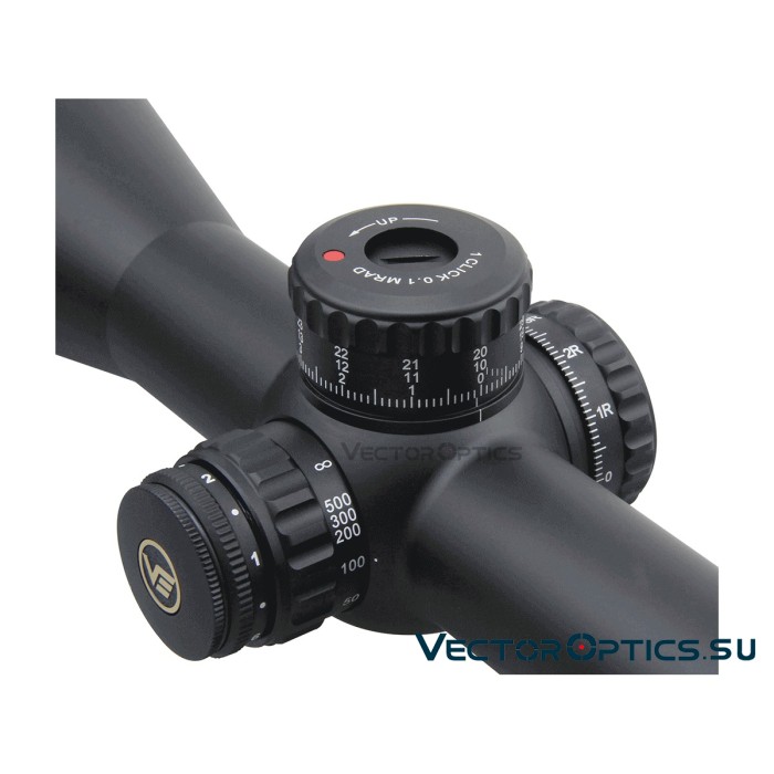 Оптический прицел Vector Optics Continental 34mm X6 4-24x56 FFP Zero Stop кольца 34 мм
