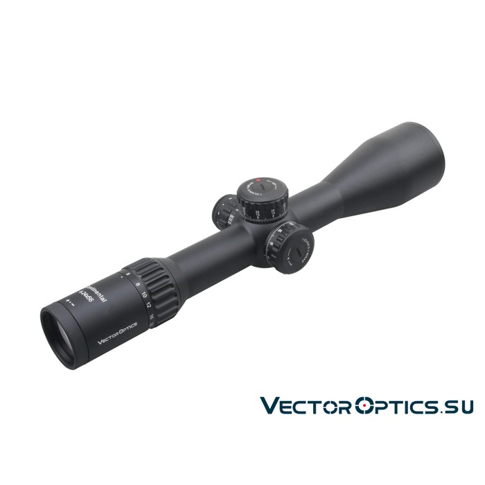 Оптический прицел Vector Optics Continental 34mm X6 4-24x56 FFP Zero Stop кольца 34 мм