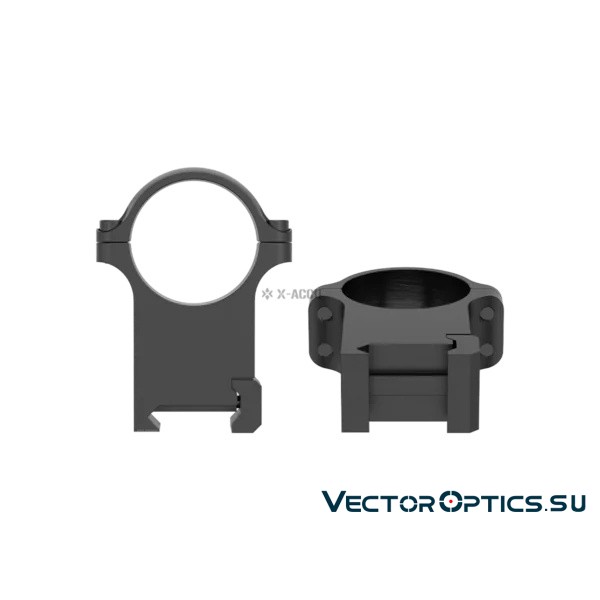 Кольца Vector Optics 30мм Высокие на Picatinny/Weaver (XASR-S13)