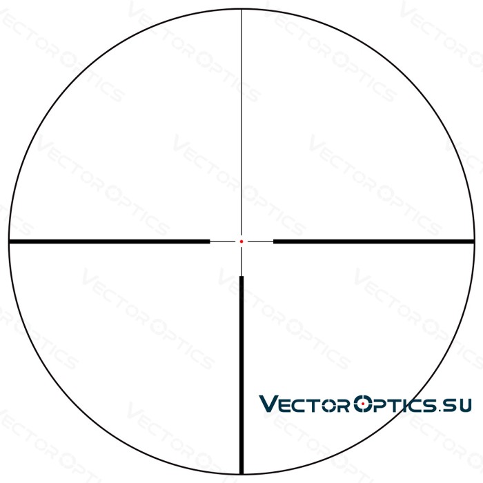 Оптический прицел Vector Optics Continental Hunting X6 2,5-15x56 SFP кольца 30 мм