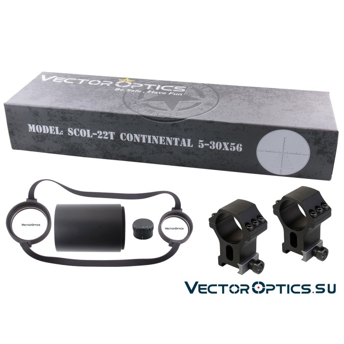 Оптический прицел Vector Optics Continental Tactical X6 5-30x56 SFP кольца 30 мм