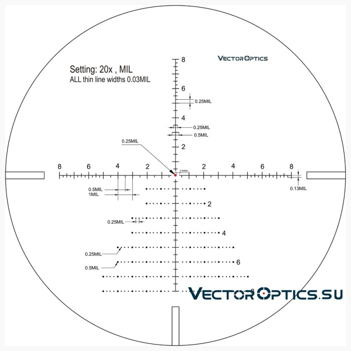 Оптический прицел Vector Optics Continental Tactical X6 5-30x56 SFP кольца 30 мм