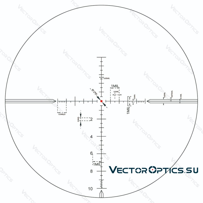 Оптический прицел Vector Optics Taurus 3-18x50 FFP кольца 30 мм