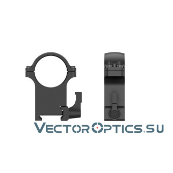 Быстросъемные кольца  Vector Optics 30мм, Weaver, высокие H=27мм (XASR-SQ13) 
