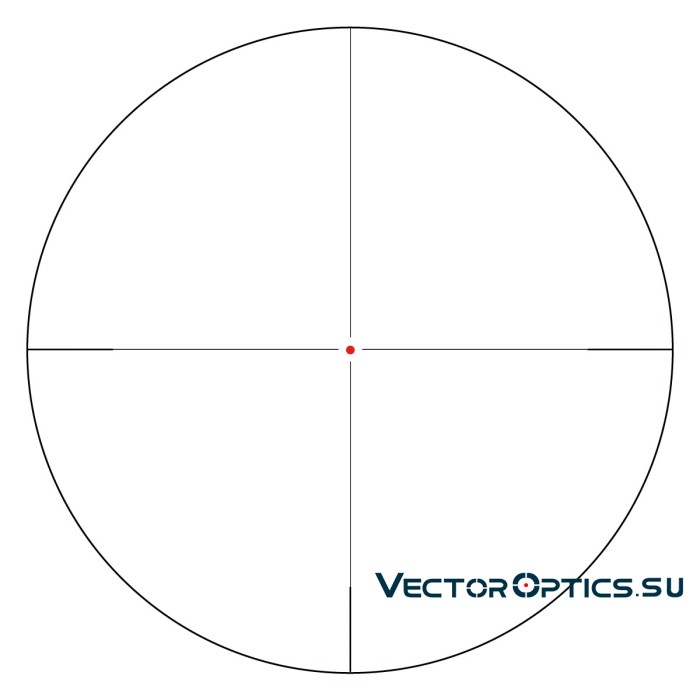 Оптический прицел Vector Optics Forester 1-5x24 GenII SFP кольца 30мм