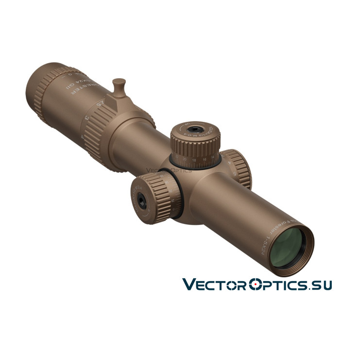 Оптический прицел Vector Optics Forester 1-5x24 GenII SFP кольца 30мм