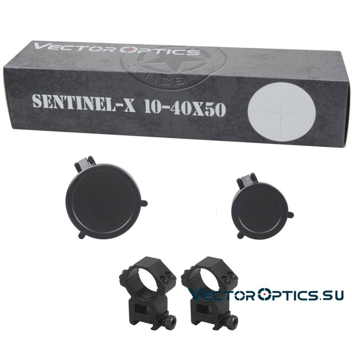 Оптический прицел Vector Optics Sentinel-X 10-40x50 SFP кольца 30мм