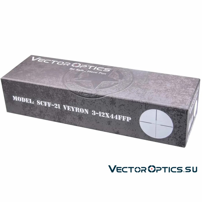 Оптический прицел Vector Optics Veyron 3-12x44 FFP кольца 30мм (для пневматики)