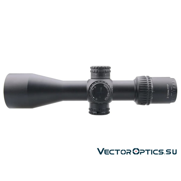 Оптический прицел Vector Optics Veyron 3-12x44 FFP кольца 30мм (для пневматики)