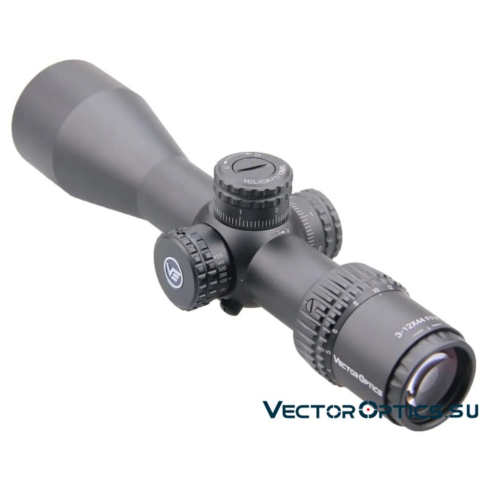 Оптический прицел Vector Optics Veyron 3-12x44 FFP кольца 30мм (для пневматики)
