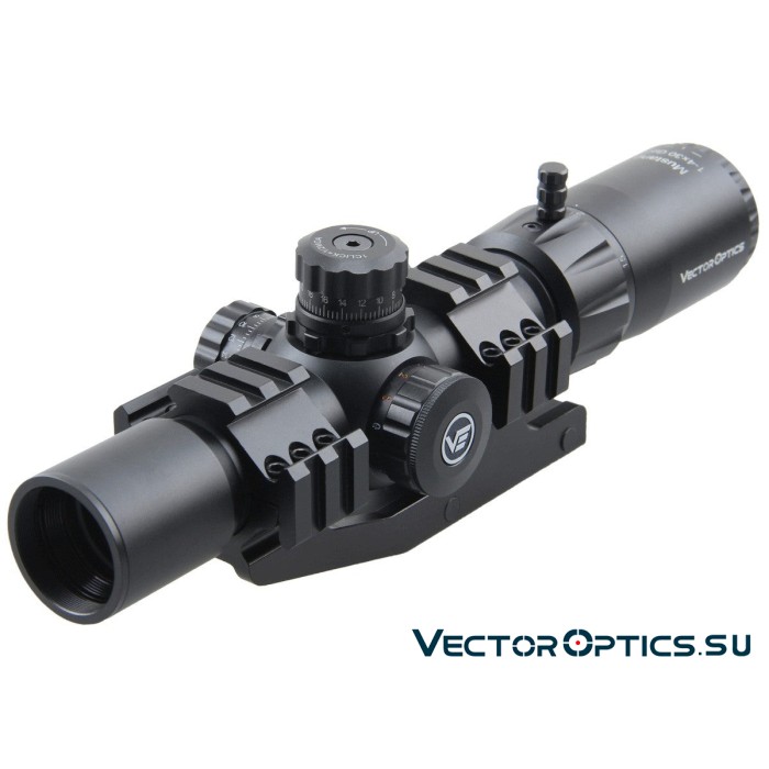 Оптический прицел Vector Optics Mustang 1-4x30 SFP кольца 30мм