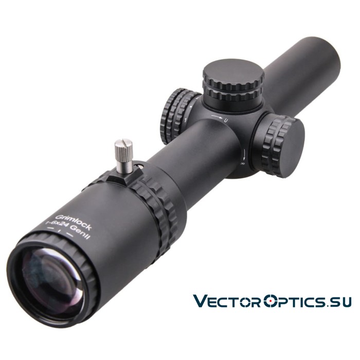 Оптический прицел Vector Optics Grimlock 1-6x24 GenII SFP кольца 30мм