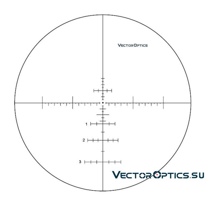 Оптический прицел Vector Optics Everest 3-18x50 SFP GenII кольца 30мм