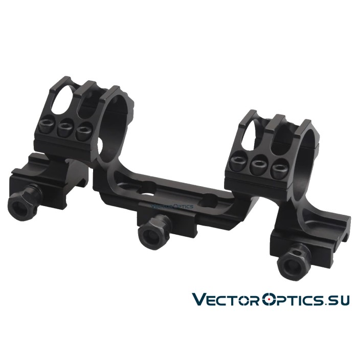 Кронштейн моноблок Vector Optics кольца 30мм, на Picatinny (SCTM-39)  