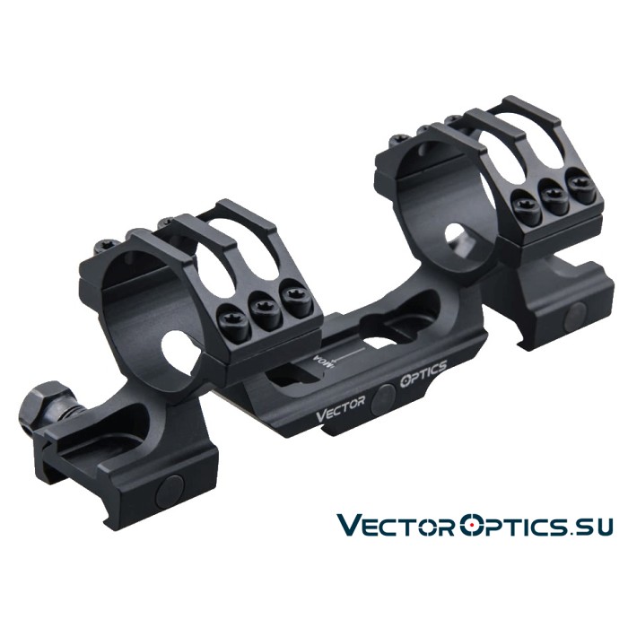 Кронштейн моноблок Vector Optics кольца 30мм, на Picatinny (SCTM-39)  