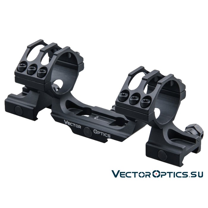 Кронштейн моноблок Vector Optics кольца 30мм, на Picatinny (SCTM-39)  
