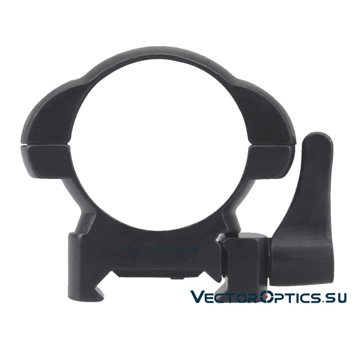 Кольца Vector Optics 30мм быстросъёмные на Picatinny/Weaver, стальные, средние BH=21мм (SCSR-05)