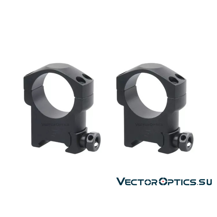 Кольца Vector Optics 30мм, на Picatinny/Weaver, высокие BH=31мм (SCTM-08)