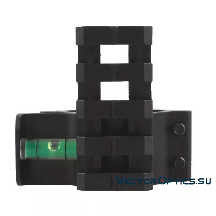 Крепление Vector Optics с планкой Weaver на прицелы 30мм/25,4мм ACD (SCACD-07)