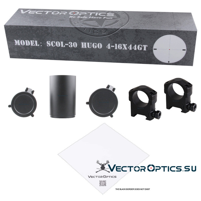 Оптический прицел Vector Optics Hugo 4-16x44 GT SFP кольца 25,4мм