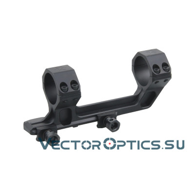 Кронштейн моноблок Vector Optics на AR кольца 30мм, с выносом, наклон 20MOA, на Picatinny (XASR-3032)