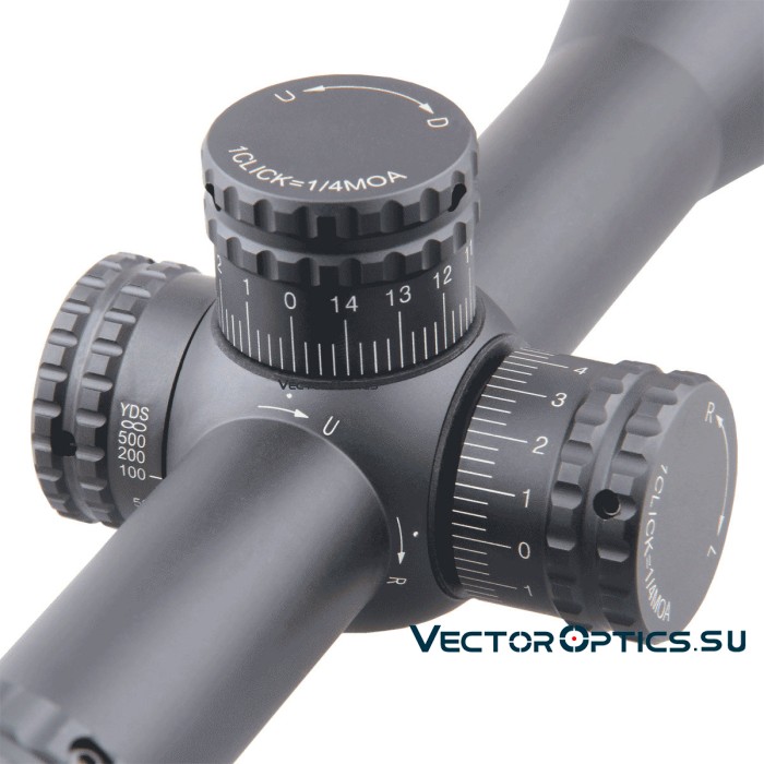 Оптический прицел Vector Optics Hugo 6-24x50 GT SFP кольца 25,4мм