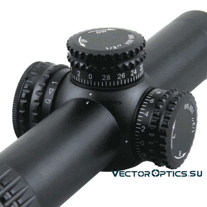 Оптический прицел Vector Optics VictOptics ZOD 1-4x20 IR SFP кольца 25,4мм