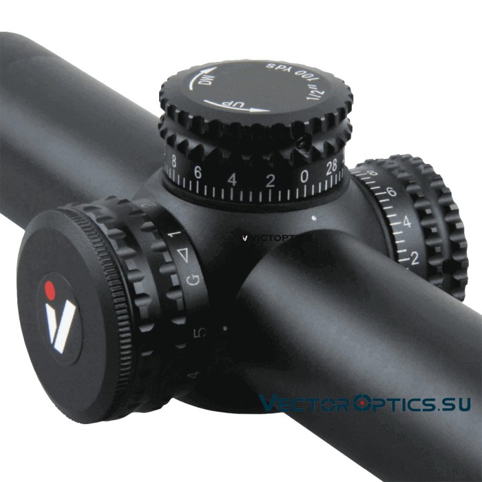 Оптический прицел Vector Optics VictOptics ZOD 1-4x20 IR SFP кольца 25,4мм
