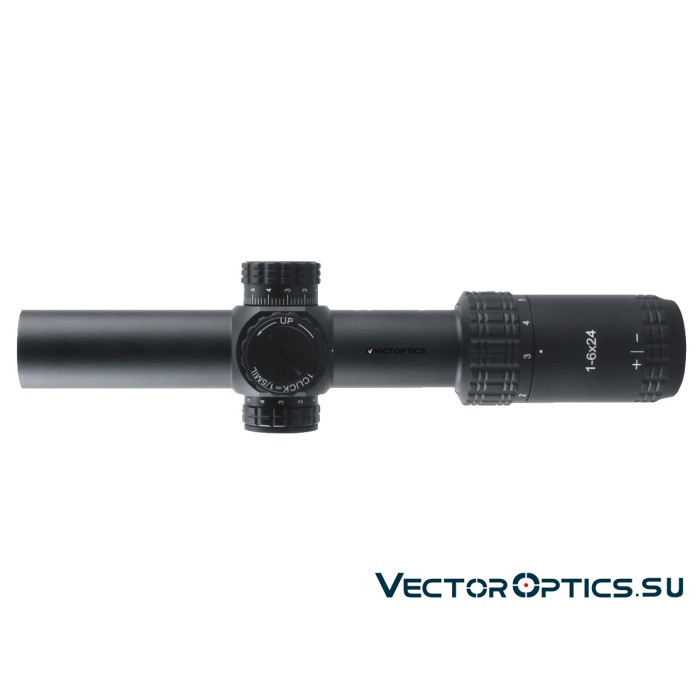 Оптический прицел Vector Optics VictOptics S6 1-6x24 SFP кольца 30мм