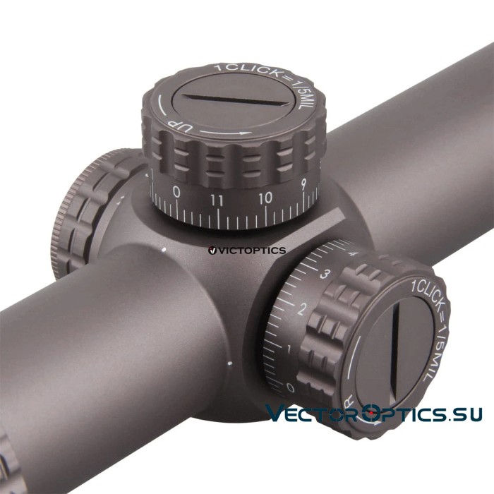 Оптический прицел Vector Optics VictOptics S6 1-6x24 SFP FDE кольца 30мм