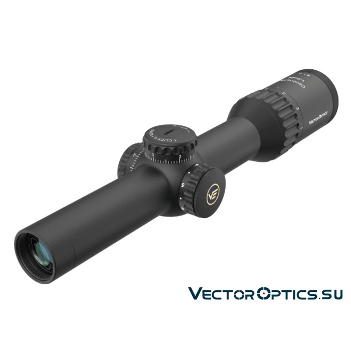 Оптический прицел Vector Optics Continental Hunting X6 1-6x24i Fiber SFP кольца 30 мм