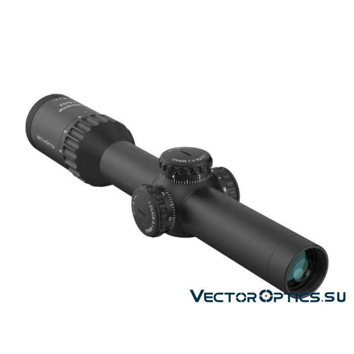 Оптический прицел Vector Optics Continental Hunting X6 1-6x24i Fiber SFP кольца 30 мм