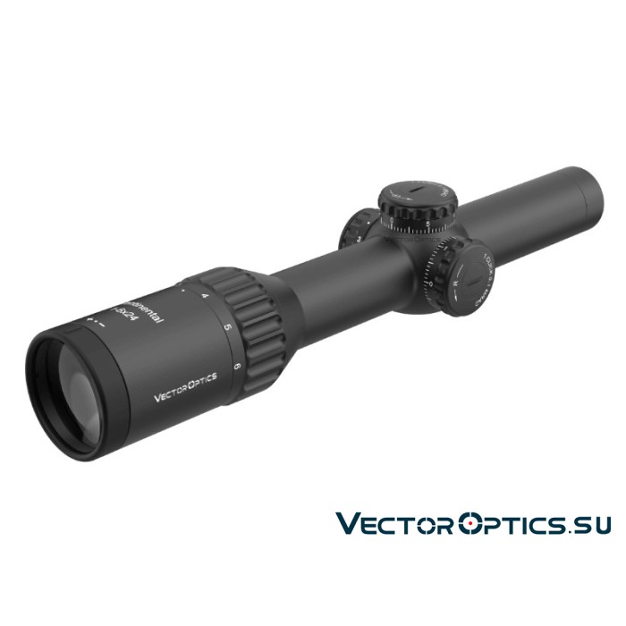Оптический прицел Vector Optics Continental Hunting X6 1-6x24i Fiber SFP кольца 30 мм