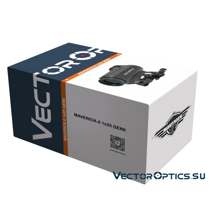 Коллиматорный прицел Vector Optics MAVERICK-II 1x25 GENII (SCRD-72)