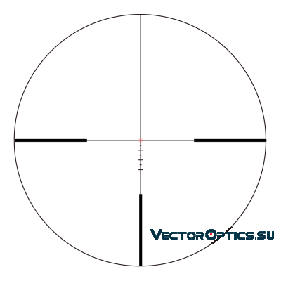 Оптический прицел Vector Optics Continental x8 1-8x24i SFP ED Fiber LPVO 30мм 