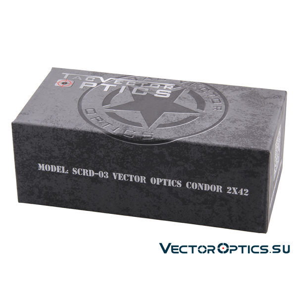Коллиматорный прицел Vector Optics Condor 2x42 (SCRD-03)